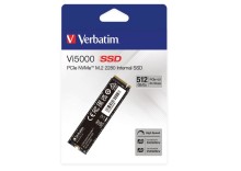 Verbatim SSD 512GB Vi5000 Internal PCIe NVMe M.2, interní disk, černá