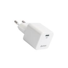 eSTUFF INFINITE USB-C Charger, EU, PD 30W GaN.,100 % recyklovaný TPU, bílá