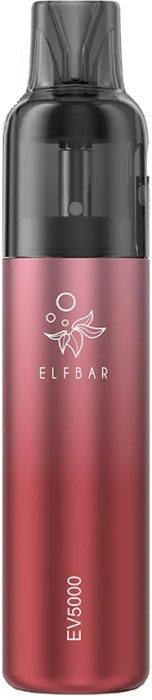 Elf Bar EV5000 elektronická cigareta 650mAh Ruby Red