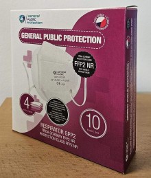 General Public Protection respirátor FFP2 1000ks