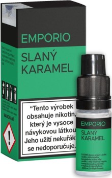 Liquid EMPORIO Slaný Karamel 10ml - 6mg