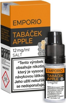 Liquid EMPORIO SALT Tabáček - Apple 10ml - 12mg