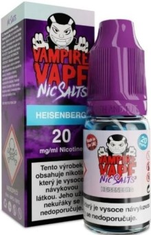 Liquid Vampire Vape NS Heisenberg 10ml - 20mg